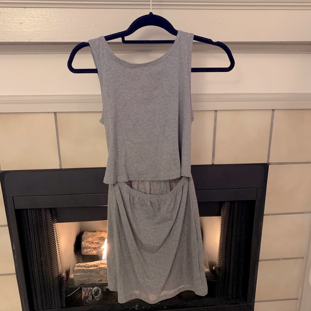 Zaful Top Knot Women’s Dress, Gray, Size - Small